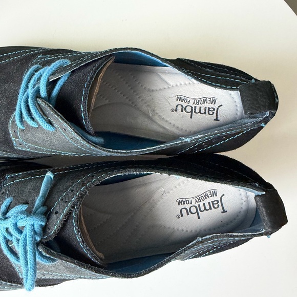 Jambu San Fran women's block heel oxfords 7.5 - Picture 9 of 13